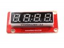 Cijferdisplay 4-digits 7-segments TM1650 clock rood - Crowtail - Elecrow